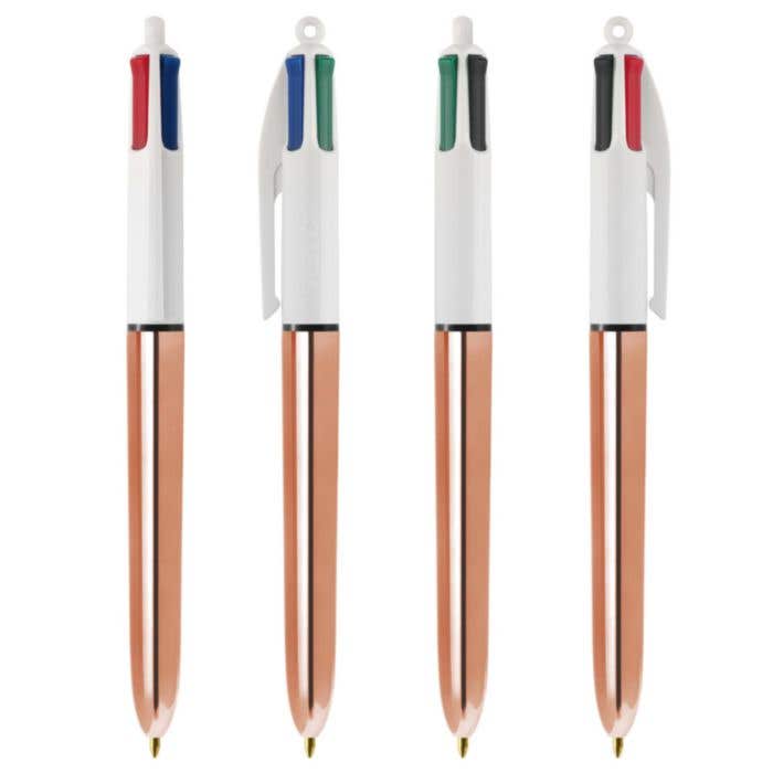 BIC® 4 Colours Shine balpen