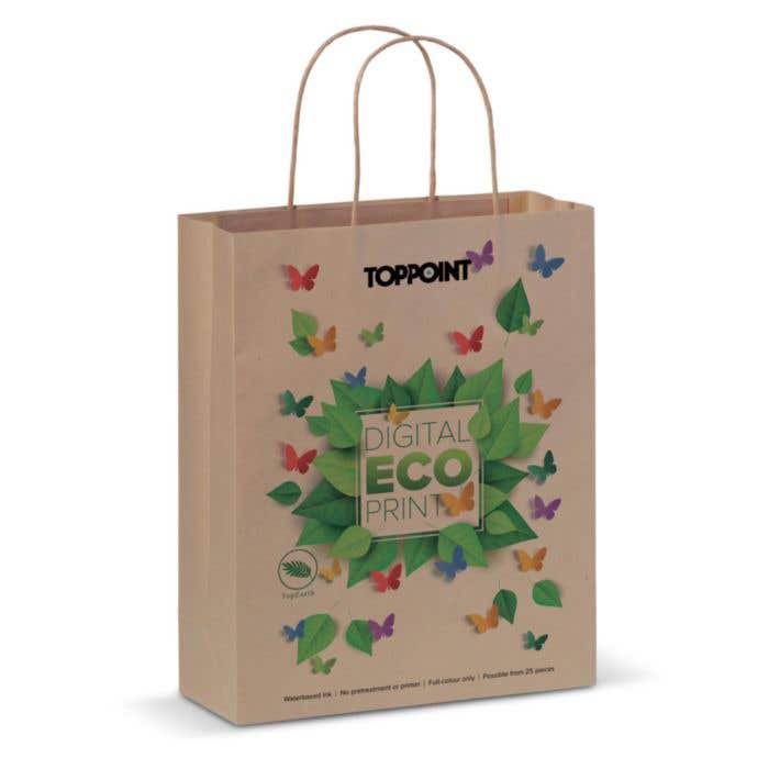 Kraftpapieren Tas [22x10x31 cm]