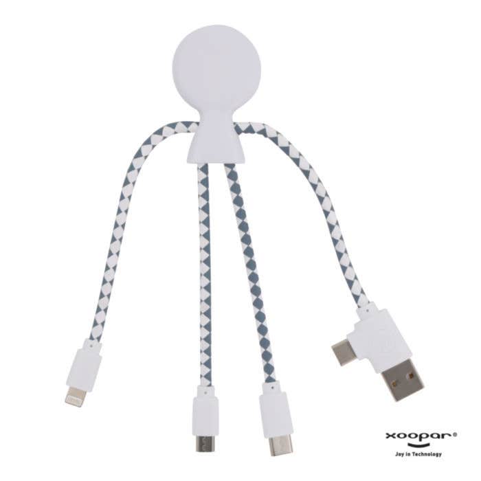 Xoopar Mr. Bio Oplaadkabel