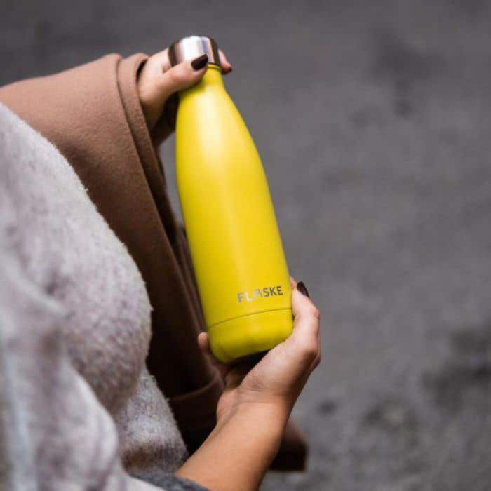 Flaske Drinkfles Mono RVS Dop [500 ml]