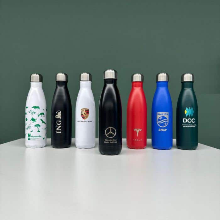 Flaske Drinkfles Mono RVS Dop [500 ml]