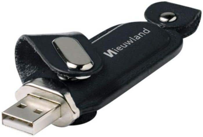 USB stick Leather