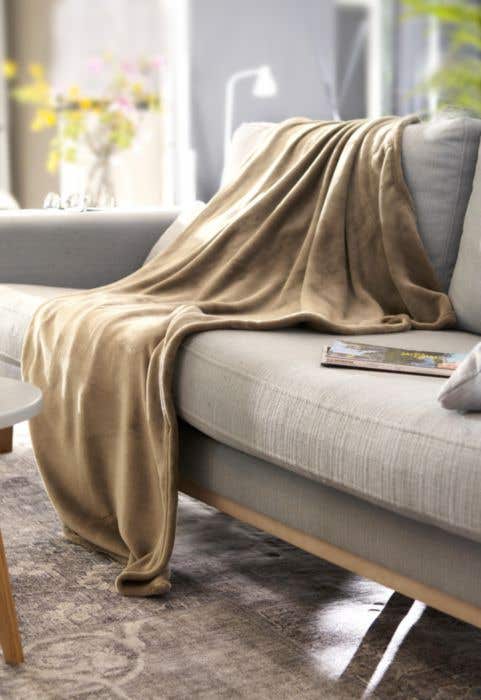 Deken Sean | Fleece | 280 g/m² | 150x120 cm