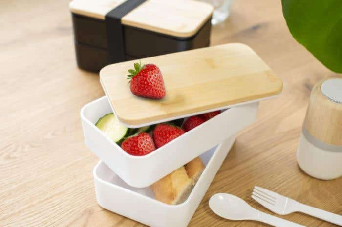 Lunchbox Maxton | 800 ml | Dubbel | Met bestek