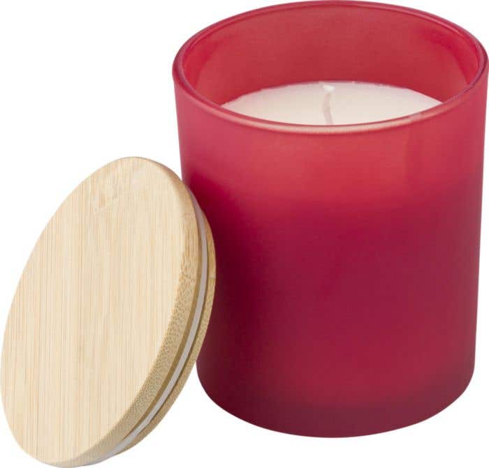 Geurkaars Josiah | Bamboe deksel | 46 bamboe | Sojawas
