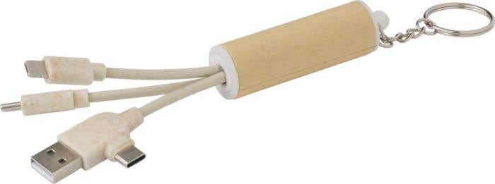 Sleutelhanger Tyson | Oplaadkabel | 3-in-1