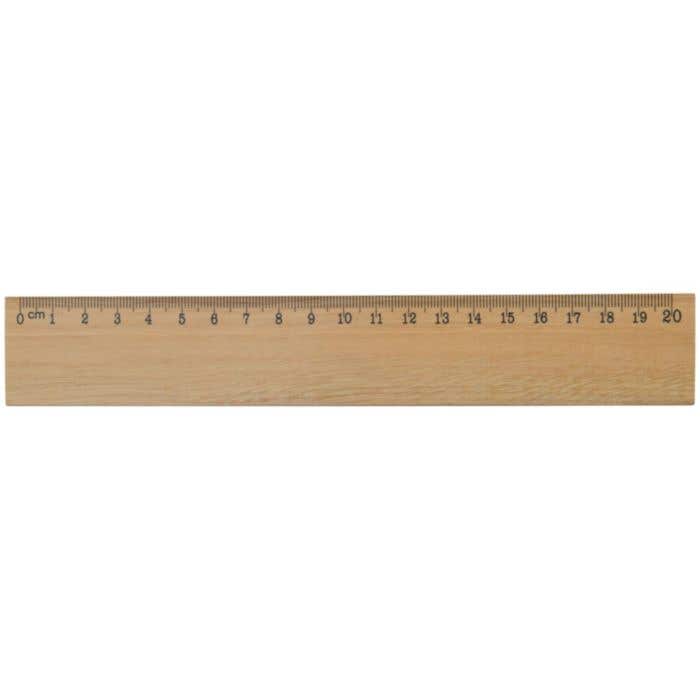 Houten Liniaal 20 cm