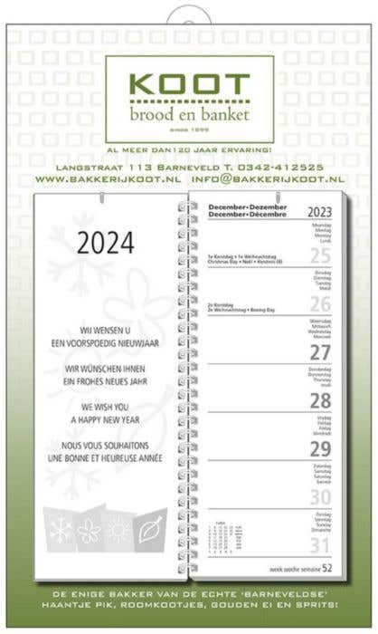 Omlegkalender Full Colour Luxe