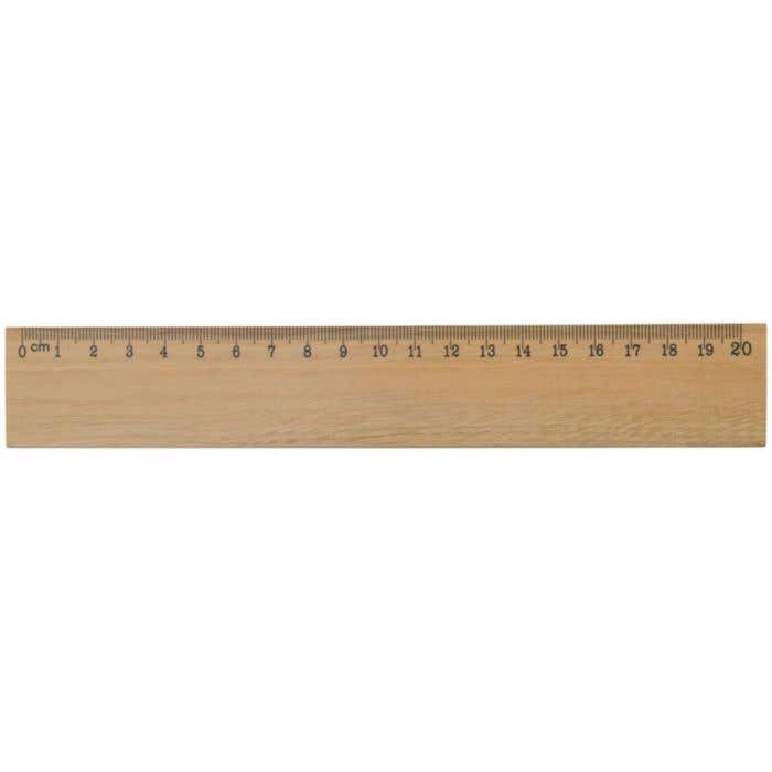 Houten Liniaal 20 cm