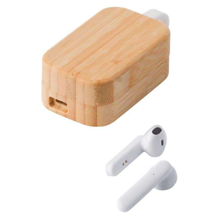TWS Earphone Bamboo Marmara
