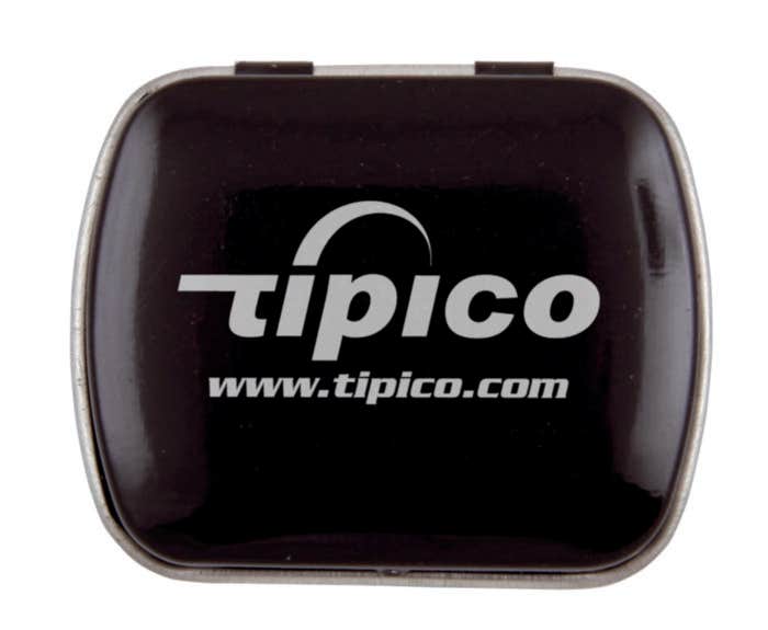 Scharnierblikje met extra strong mints