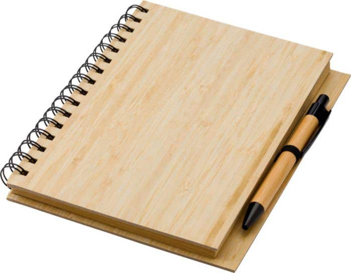 Bamboo Cover Notebook A5 Carmen Original