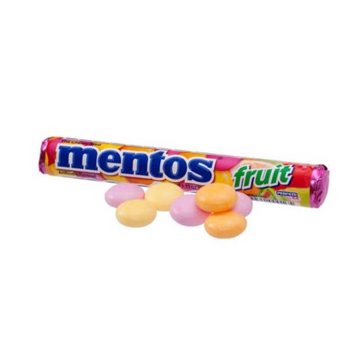 Mentos Candy roll