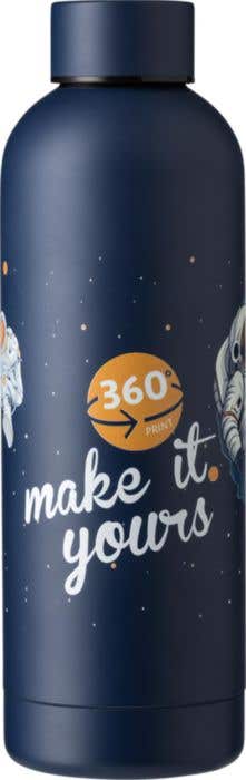Drinkfles Isaiah | 500 ml | Gerecycled RVS | Dubbelwandig