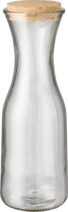 Karaf Rowena | 1 L | Gerecycled glas | Kurken dop