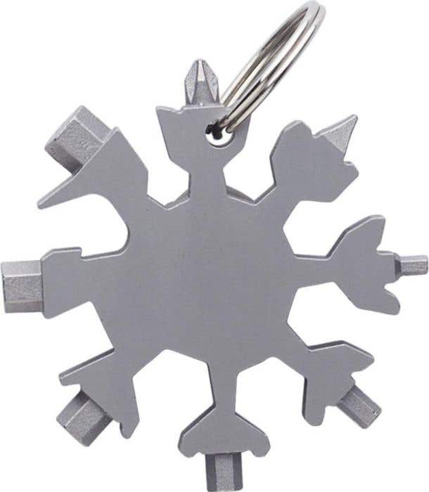 Sleutelhanger Abel | RVS |  Multitool | 17-delig