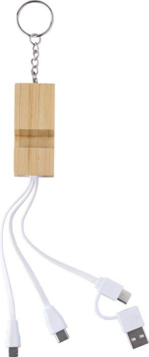 Bamboe Sleutelhanger Oplader Sutton