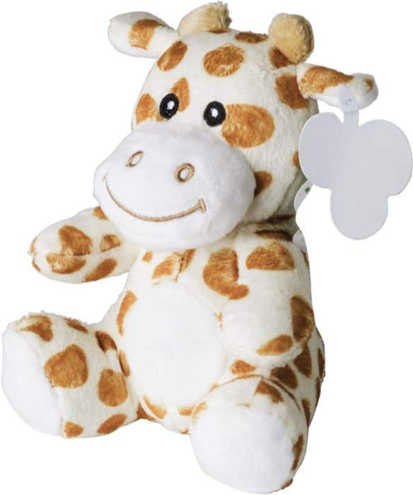 Knuffelgiraf Naomi | 13 cm | Geborduurde ogen