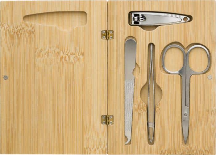 Bamboe Manicureset Lydia [4-delig]