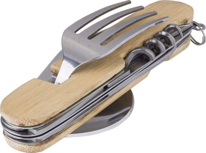 Bestekset Ainsley | Bamboe | 6-in-1
