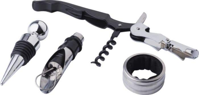 Kurken Wijnset Milana [4-delig]