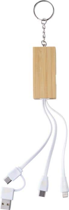 Bamboe Sleutelhanger Oplader Sutton