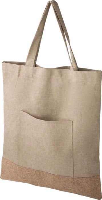 Draagtas Ophelia | 3 L | Gerecycled | Kurken detail | Voorvak
