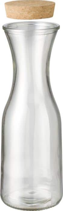 Karaf Rowena | 1 L | Gerecycled glas | Kurken dop