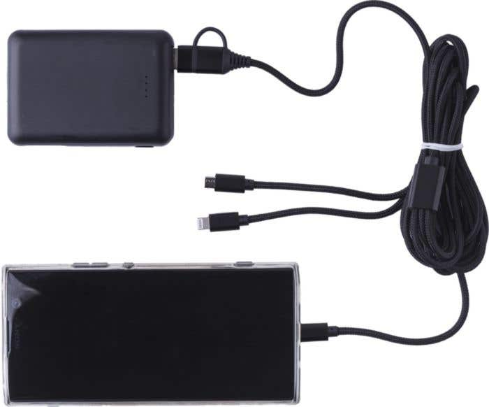 Nylon Oplaadkabel Sable