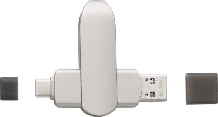 Zinklegering USB-stick Harlow [64 GB]