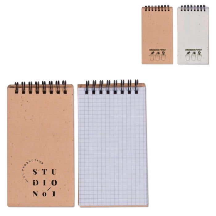 Notitieboek Memo Zaadpapier