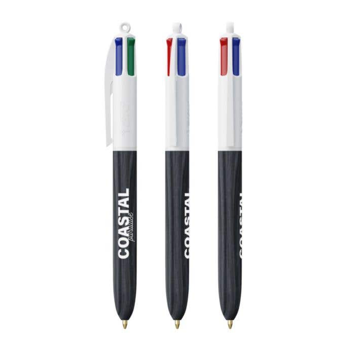 BIC® Balpen Wood Style 4 Colours