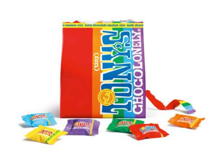 Tony's Chocolonely Tiny  Pouch Melk Mix [135 gram]