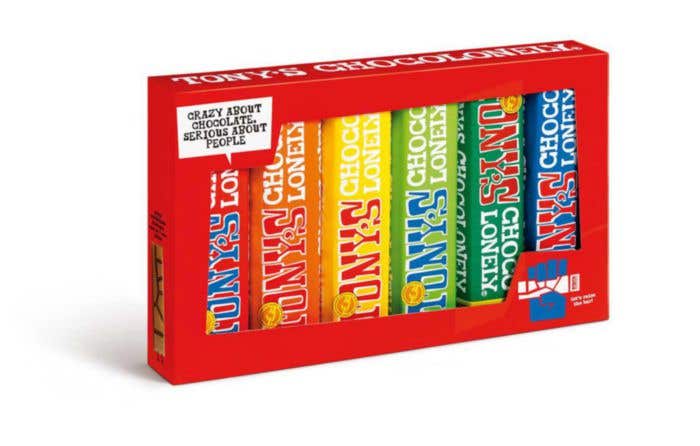 Tony's Chocolonely Proeverijtje klein 6 x [47/50 gram]