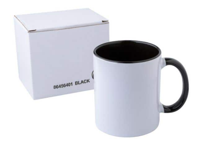 Sublimation mug with coloured details Blair