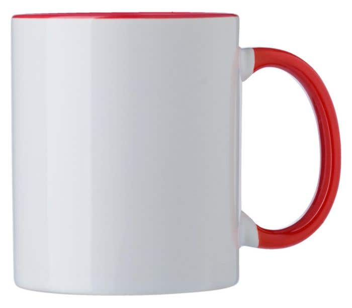 Sublimation mug with coloured details Blair