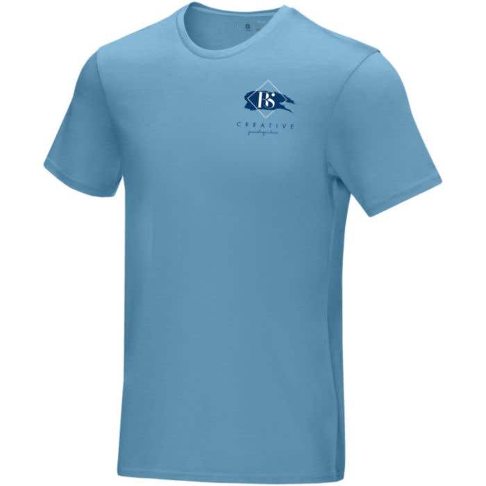 Biologisch Heren T-shirt Azurite