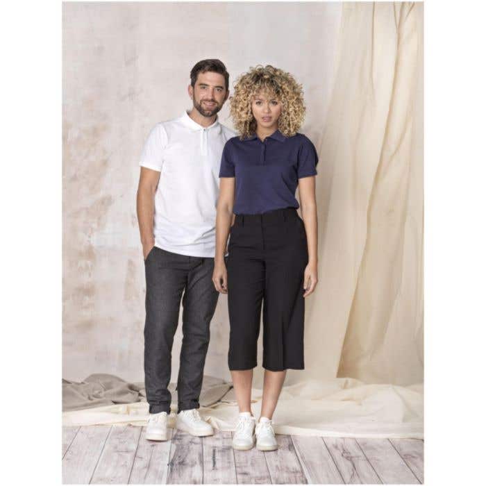 Gerecyclede Heren Polo Graphite