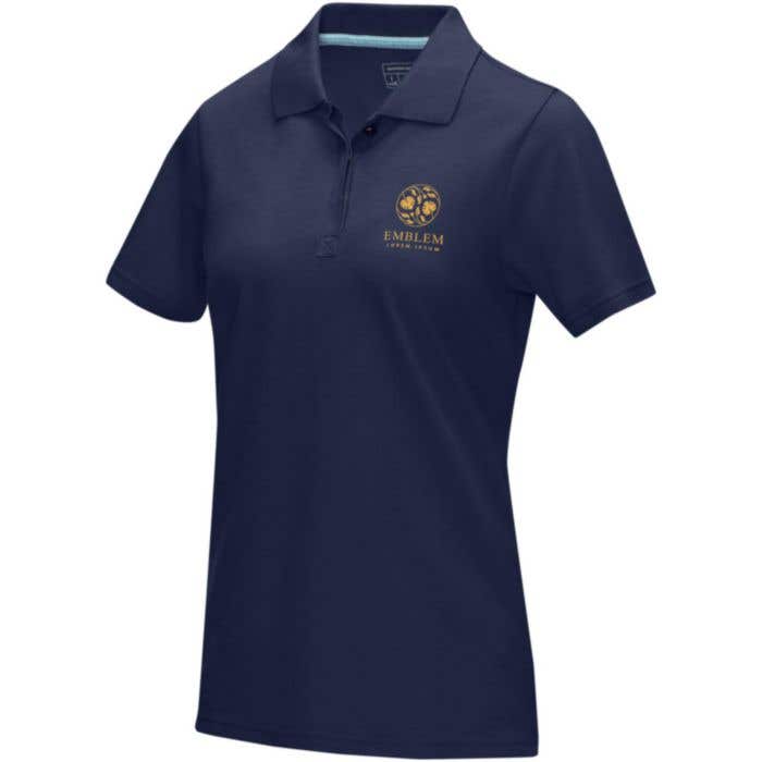 Gerecyclede Dames Polo Graphite