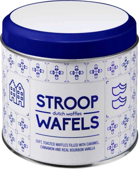Stroopwafel blik Sanvi | Excl. Stroopwafels