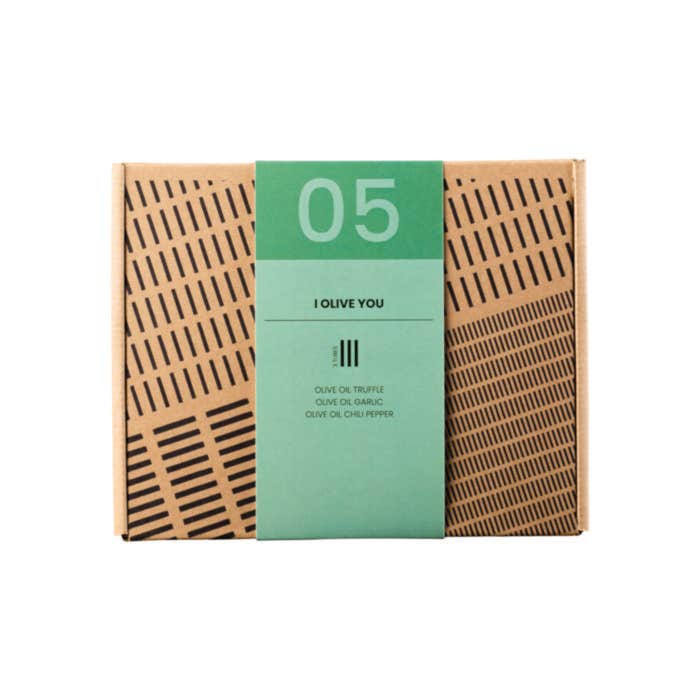 rPET Olijfoliebox I Olive You [3-delig]