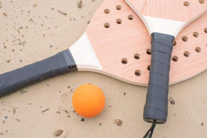 Tennisset Peregrine | Hout | 2 rackets | Met bal