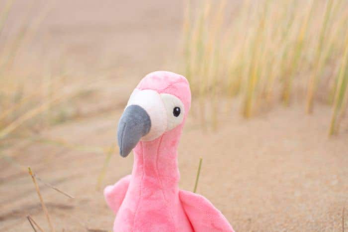 Knuffel Flamingo Alicia