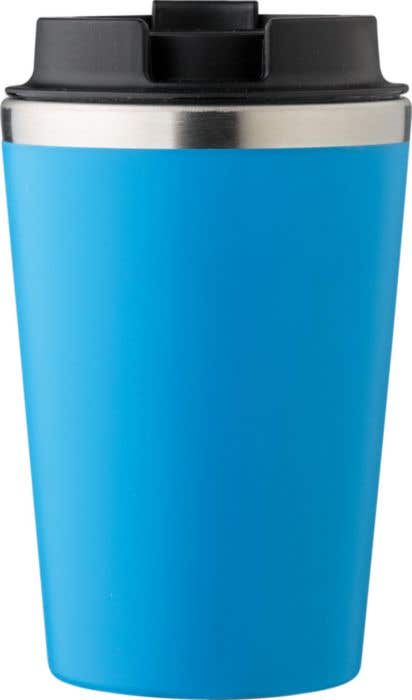 Reisbeker Everleigh | 350 ml | RVS | Dubbelwandig | Klikdeksel