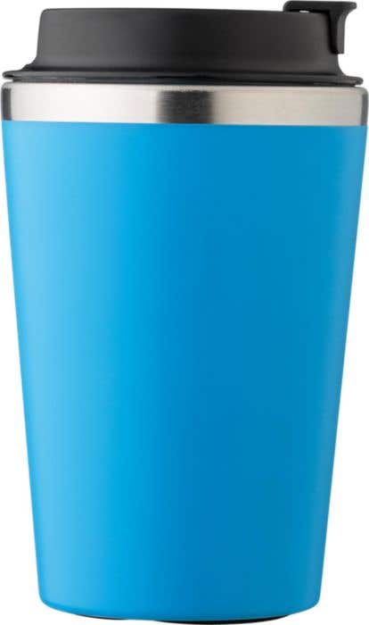 Reisbeker Everleigh | 350 ml | RVS | Dubbelwandig | Klikdeksel