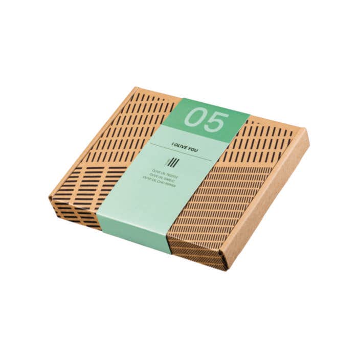 rPET Olijfoliebox I Olive You [3-delig]