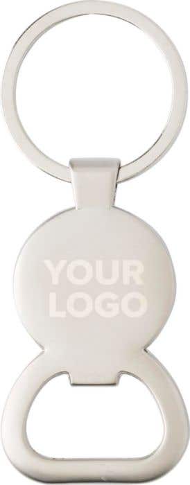 Sleutelhanger met opener en € 0,50 munt