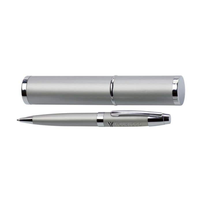 Balpen Mark | Metaal | Draaimechanisme | Luxe koker