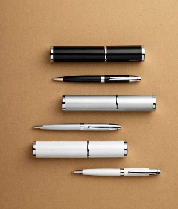 Balpen Mark | Metaal | Draaimechanisme | Luxe koker
