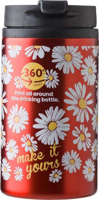 Reisbeker Can | 300 ml | RVS | Dubbelwandig | Klikdeksel